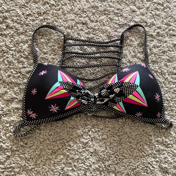 Tilly's Other - Tilly’s multi color Push up bikini top